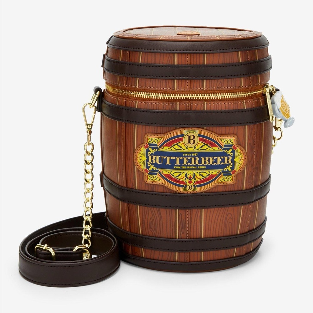 Butterbeer Barrel Brown Bag